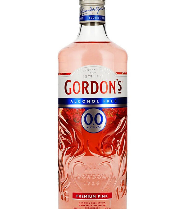 Gordon’s 0.0% Pink Gin 700ml $27.99 (was $39) @ WhiskeyOnline