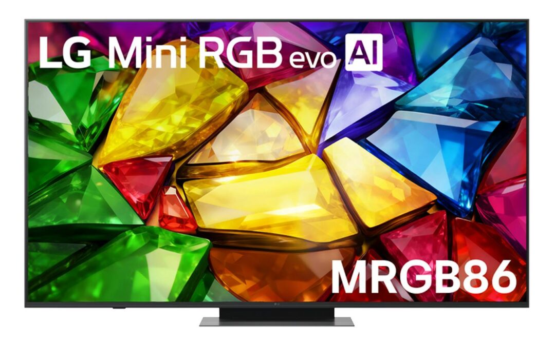 LG 65-inch MRGB86 4K Mini RGB TV $1,989 (Save $904) + $198.90 Bonus Gift Cards at Harvey Norman
