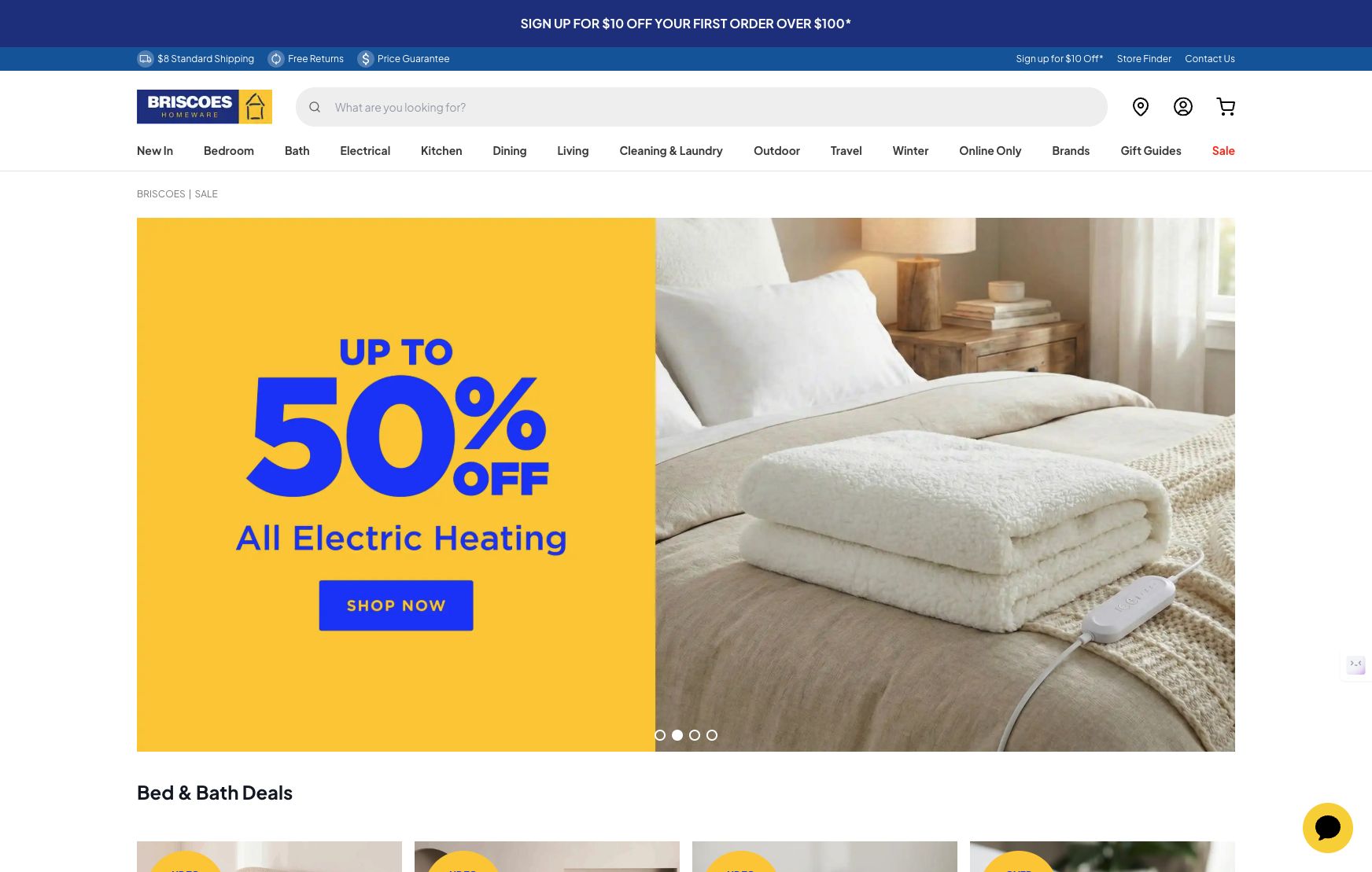 Expired: Briscoes: 50% off big brands today