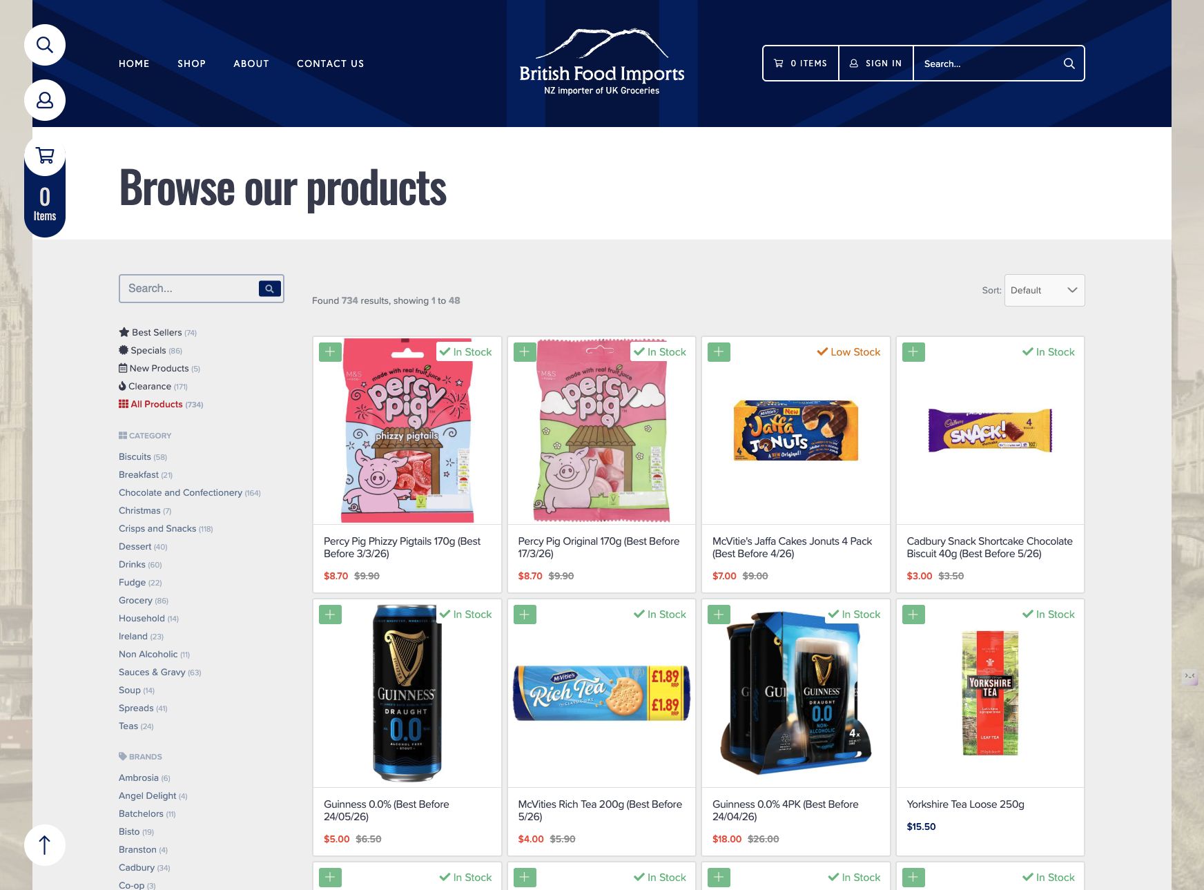 [British Food Imports] May sale on UK biscuits, snacks and groceries