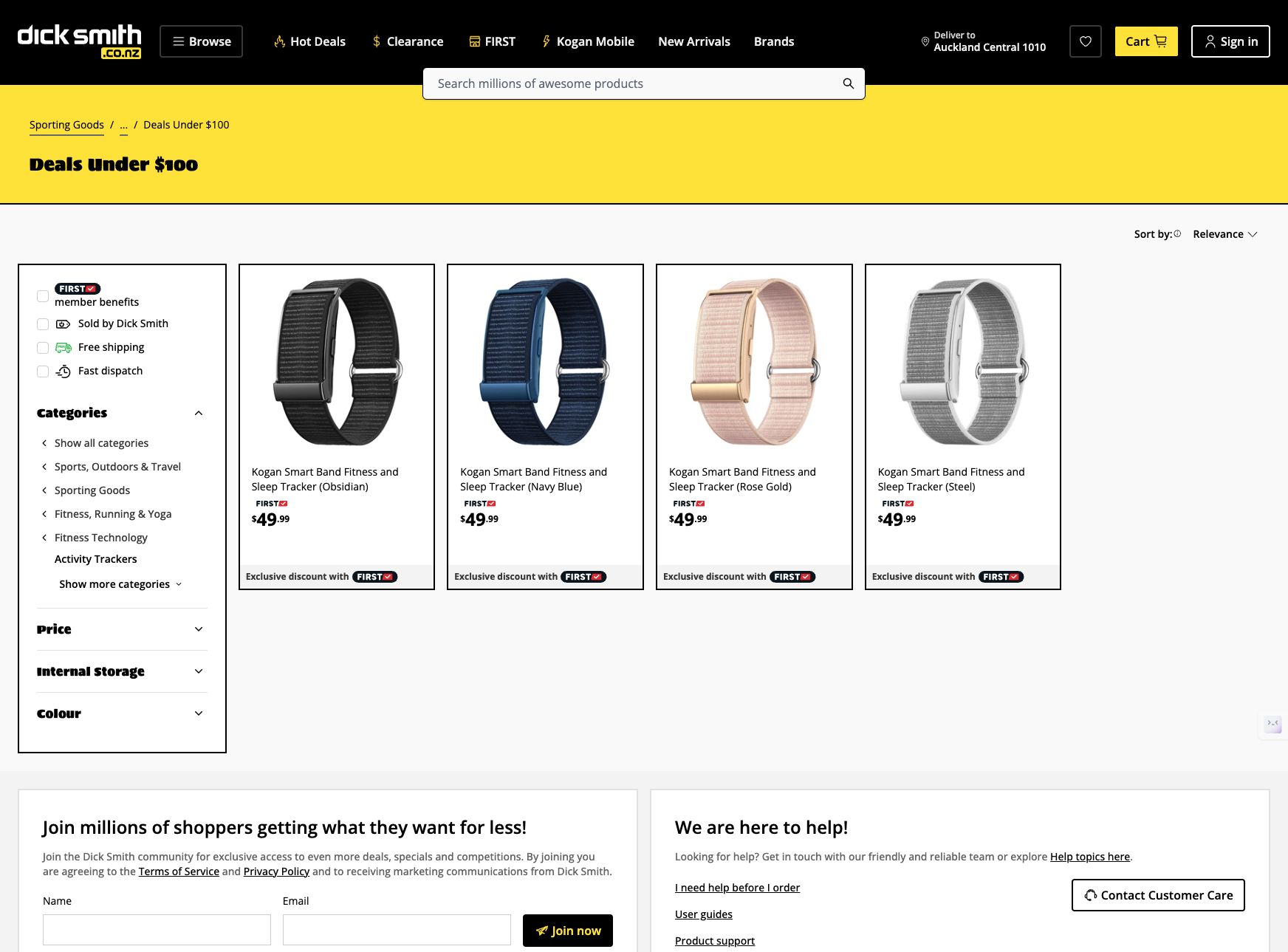 Expired: [Dick Smith] Kogan Smart Band Fitness and Sleep Tracker $49.99