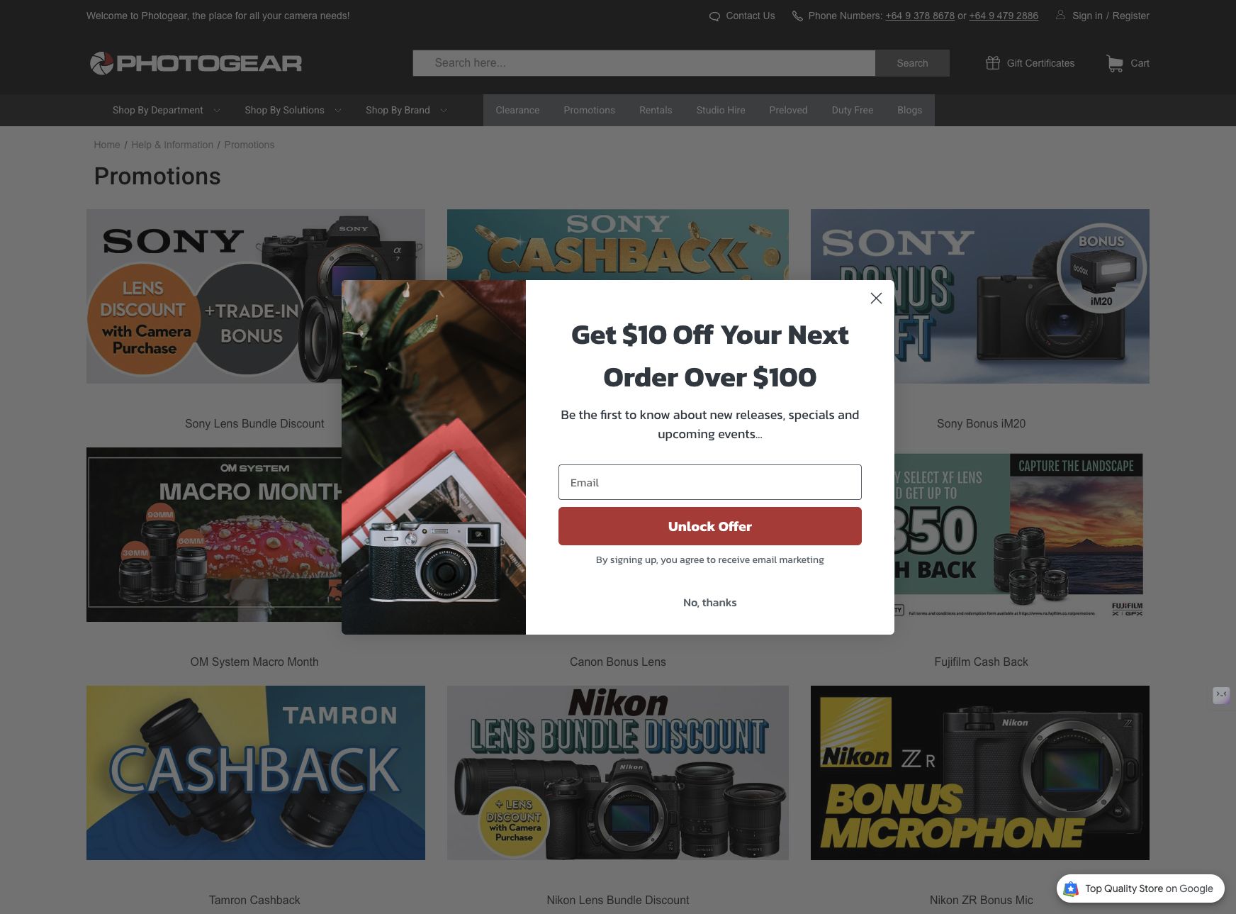 [Photogear] King’s Birthday camera deals, cashback and brand specials