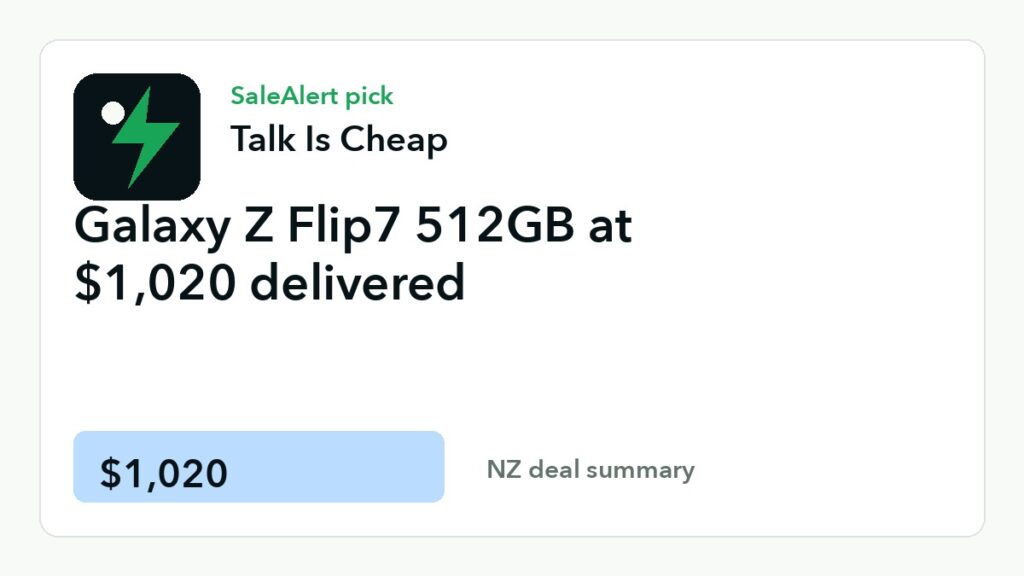 Expired: Samsung Flip7 $1,020